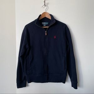 Polo Ralph Lauren Navy Full Zip Sweater